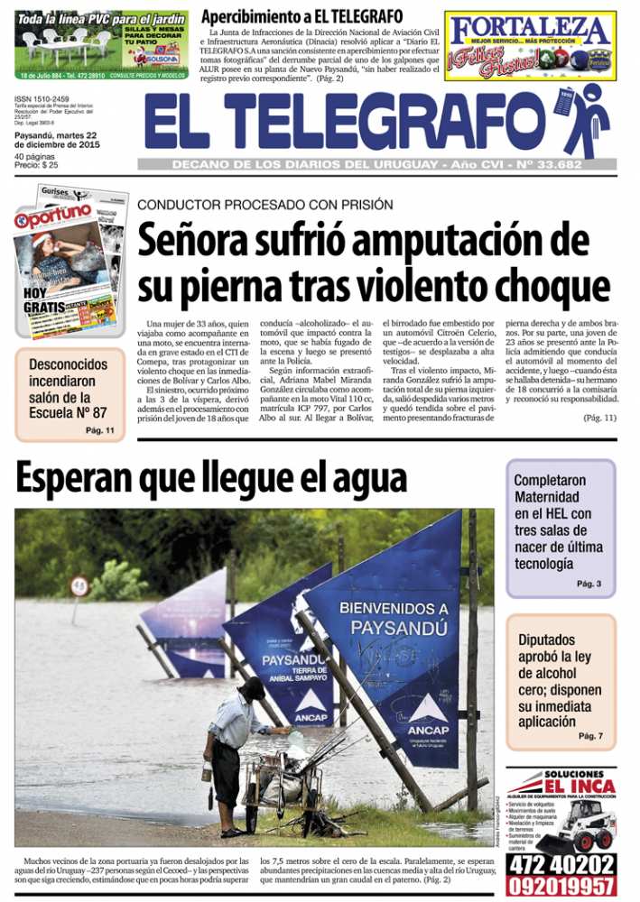 El Telégrafo 22/12/2015