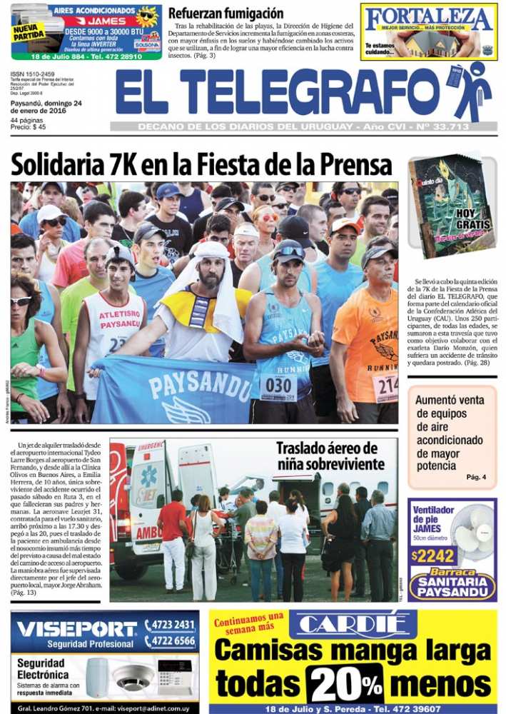 El Telégrafo 24/01/2016